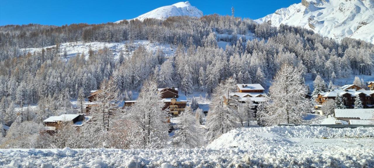 Appartement Le Soleil Des Neiges à Allos Extérieur photo